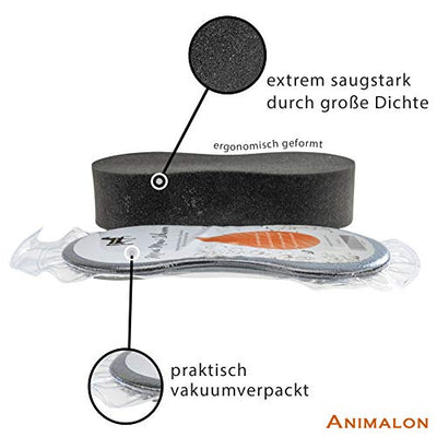 Animalon Mini Maxi Schwamm | Vakuumverpackter Schwamm zur Pferdepflege | Ergonomischer Pferdeschwamm