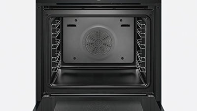 Bosch HBG635BB1 Serie 8 Einbau-Backofen, 60 x 60 cm, Made in Germany, EcoClean Direct Reinigungshilfe, AutoPilot 10 10 Automatikprogramme, 4D Heißluft Backen auf 4 Ebenen, TFT-Touchdisplay