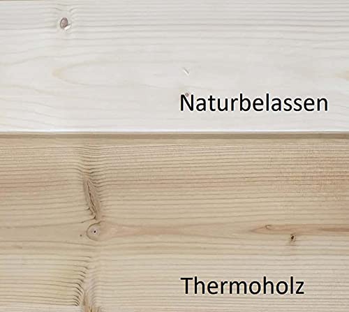 FinnTherm Fass-Sauna Levi aus Holz mit 42 mm Wandstärke besondere Dachform