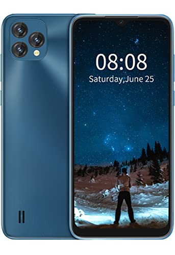 Smartphone Ohne Vertrag, OSCAL C60 4G Android 11 Handy Günstig mit 6.5 Zoll HD+ Display, 2.0 GHz Processor 4GB RAM 128GB Erweitern, 13+5MP Kamera, 4780mAh Akku, Dual SIM Handys mit 3-Kartenfächer