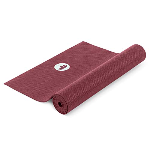 Lotuscrafts Yogamatte Mudra Studio XL [5mm Dicke] - Hautfreundlich & Schadstoffgeprüft - für Anfänger und Fortgeschrittene - Profi Matte für Yoga, Pilates, Sport und Training