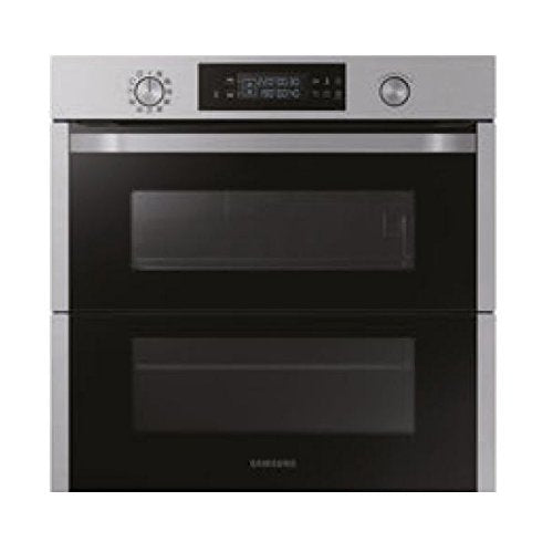 Refurbished (akzeptabel) - Samsung NV75N5671RS-EG Backofen, 56cm, Pyrolytische Selbstreinigung, Automatikprogramme, XXL-Garraum, Dual Cook Flex EEK: A+