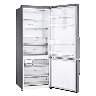 LG GBB567PZCMB1 Kühlschrank Combi 85 m, A++, Fassungsvermögen 374 l mit Wasserspender, Serie 7, Edelstahl Anti-Fingerprint