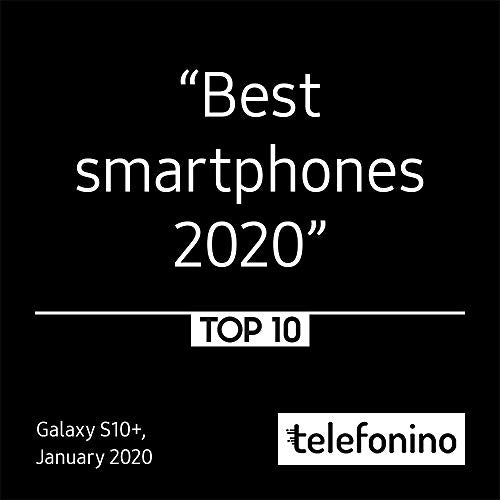 Samsung Galaxy S10+ Smartphone (16.3cm (6.4 Zoll) 512 GB interner Speicher, 8 GB RAM, Ceramic White) - [Standard] Deutsche Version