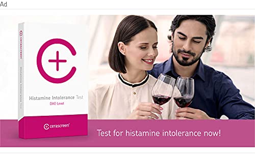 Histamin-Intoleranz Test Kit von CERASCREEN – Histamin-Unverträglichkeit einfach von Zuhause per Selbsttest bestimmen I Zertifiziertes Labor I Detaillierter Ergebnisbericht