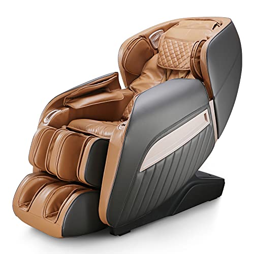 Massagesessel Zero-Gravity Liegesessel für Ganzkörpermassage, elektrischer Massagestuhl mit Wärmefunktion, bionischen Massagetechniken, USB, Bluetooth, Relaxsessel Für Zuhause und Büro