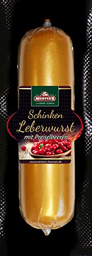 Wurstpaket Geschenk | Schinken Salami Set | Lende geräuchert Leberwurst Preiselbeeren | BBQ Rauchwurst Schlemmer Box | Wurstgeschenk für Männer & Familie