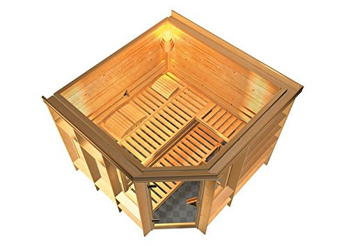 Marona - Karibu Sauna Premium inkl. 9-kW-Ofen