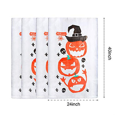 Twister.CK Halloween Party Games, Kürbis Design Sack Race Taschen, Ei und Löffel Race Games Outdoor Lawn Games Taschen, ideal für Halloween Party Supplies, Outdoor Games und Party Favor