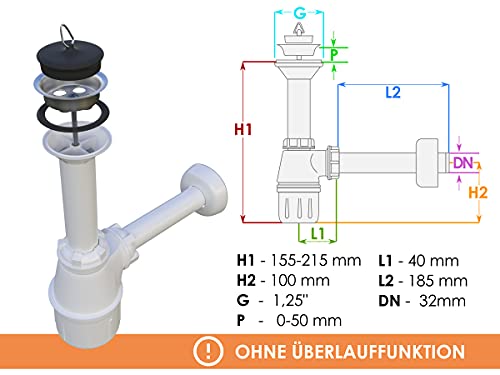 Badmöbel Set Udine II mit Waschbecken und Siphon, Modernes Badezimmer, Komplett, Spiegelschrank, Waschtisch, Hochschrank, Möbel (mit weißer LED Beleuchtung, Weiß/Grau Hochglanz)