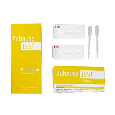 ZuhauseTEST Menopause | Menopause Schnelltest für Zuhause | Test zum Nachweis von FSH Hormon | Direktes Ergebnis