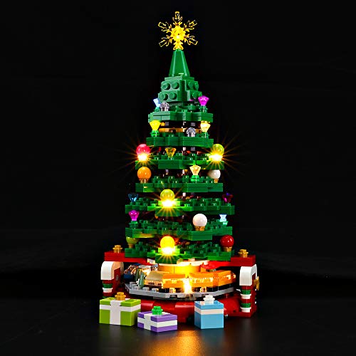 BRIKSMAX Led Beleuchtungsset für Lego Weihnachtsbaum,Kompatibel Mit Lego 40338 Bausteinen Modell - Ohne Lego Set