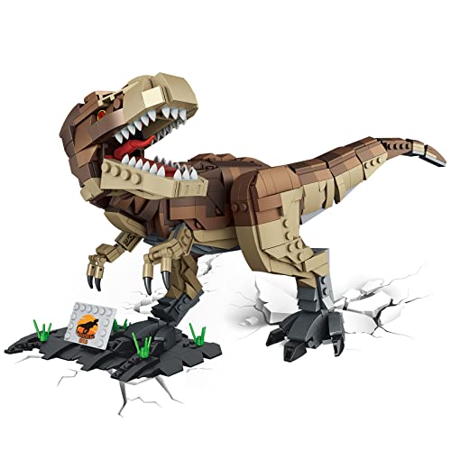 Creator Dinosaurier Spielzeug, 939 Stück Bausteine Set für Kinder ab 6 Jahren, Tyrannosaurus Figuren, Dino Konstruktionsset für Jungen Mädchen im Alter von 7 8 9 10 11 12 Bausteine Geschenk für Kinder