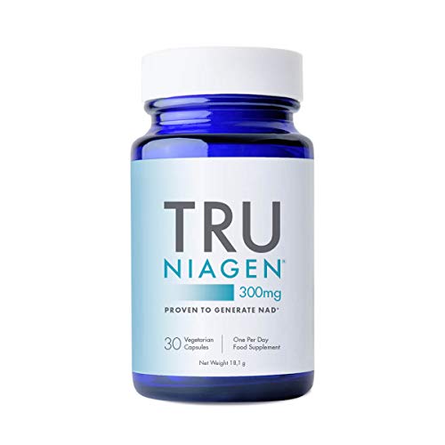 TRU NIAGEN Nicotinamide Ribosid NAD+ Supplement Patentierte Formel NR ist effizienter als NMN, 300 mg pro Portion 30 Tage (1 Monat / 1 Flasche)