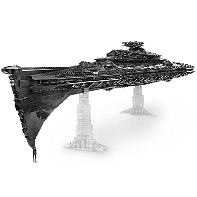 PLEX Technik Sternenzerstörer der Eclipse-Klasse Modell, 10368 Teile Mould King 21004 Super Star Destroyer UCS MOC Bausatz Kompatibel mit Lego Star Wars