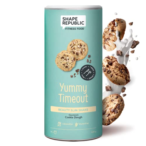 Shape Republic Slim Shake Cookie Dough (300g) | Gewichtsmanagement Shake für Frauen | proteinreicher Diät Shake zum Abnehmen | vollwertiger Mahlzeitenersatz mit 23 wertvollen Vitaminen