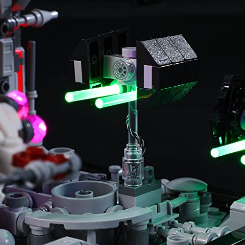 BRIKSMAX 75329 Led Beleuchtungsset für Lego Death Star Trench Run Diorama - Compatible with Lego Star Wars Bausteinen Modell - Ohne Lego Set