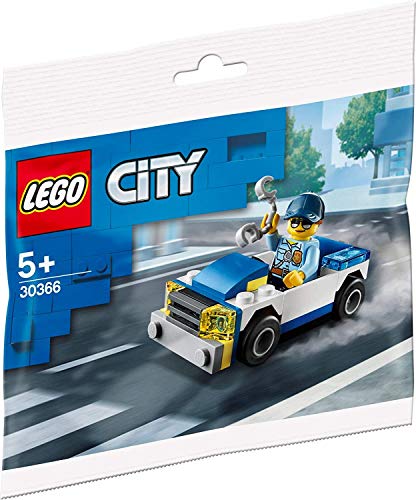 Legoo Lego City Set: 60242 - Festnahme auf der Autobahn + 30366 Polizei Auto, ab 5 Jahre