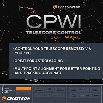 Celestron 11049 NexStar 4 SE computergesteuertes Teleskop