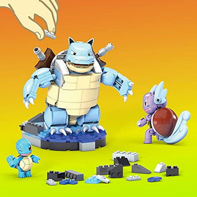 MEGA HDH93 - Mega Construx Pokémon Entwicklungs Set Baukasten, Bauspielzeug für Kinder, tolles Spielzeug Geschenk ab 8 Jahren