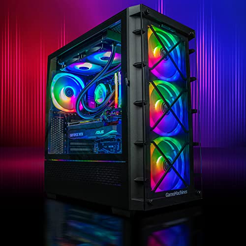 GameMachines Storm - Gaming PC - Intel® Core™ i7 12700KF - NVIDIA GeForce RTX 3050 - Wasserkühlung -1000GB SSD - 2 TB Festplatte - 16GB RGB DDR4 - WLAN - Win 11 Pro