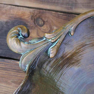 Waschbecken Groupbuy Presale Artistic Cast Bronze Aging Treatment Finish Inovitive Retro Seashell Like Countertop Wash Basin Bathroom Sink