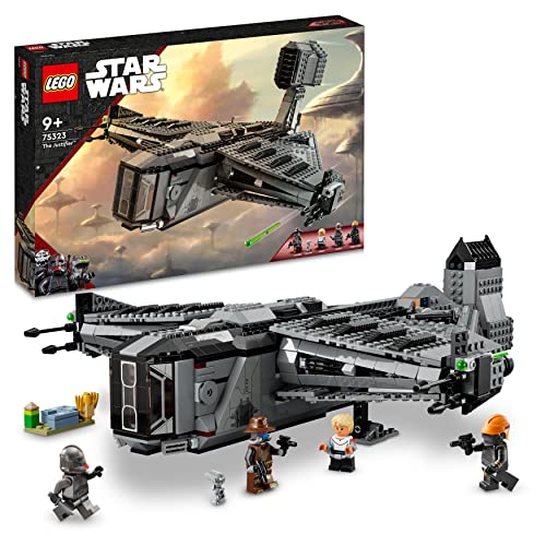 LEGO 75323 Star Wars Die Justifier, baubares Spielzeug Sternenschiff mit Cad Bane Minifigur und Droide Todo 360, The Bad Batch Set für Kinder, Geschenk zu Weihnachten