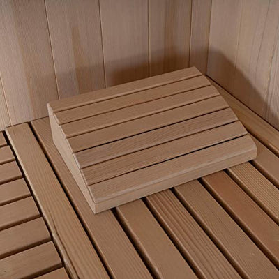 Home Deluxe - Traditionelle Sauna - Skyline XL - Maße: 150 x 150 x 200 cm - für 2-3 Personen, Hemlocktanne, inkl. Ofen, Saunazubehör I Dampfsauna Aufgusssauna Finnische Sauna