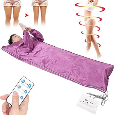 Far Infrared Sauna Blanket, Body Shaper Sauna Slimming Blanket, Heizung Sauna Blanket, Far Infrarot SPA Maschine, Anti Aging Beauty Machine, Detox Fitness Machine, Home Beauty(AU)