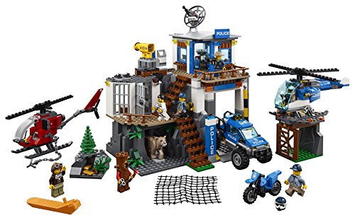 LEGO City Mountain Police Headquarters 60174 Building Kit (663 Piece)