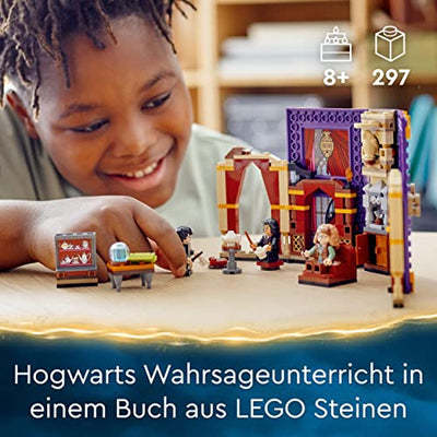 LEGO 76396 Harry Potter Hogwarts Moment: Wahrsageunterricht Spielzeug-Buch mit Minifiguren, Jungen und Mädchen