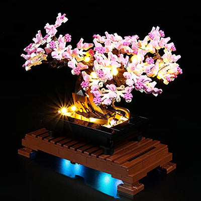 Kyglaring LED-Beleuchtungsset für Lego Bonsai Tree 10281 Building Kit - LED-Beleuchtungsset kompatibel mit Lego 10281 - Modell Nicht enthalten (Standardversion)