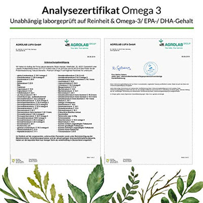 Premium Omega 3 Fischöl Kapseln - 3-fache Stärke: GoldenOmega® in Triglycerid-Form - Laborgeprüft, aufwendig aufgereinigt und aus nachhaltigem Fischfang