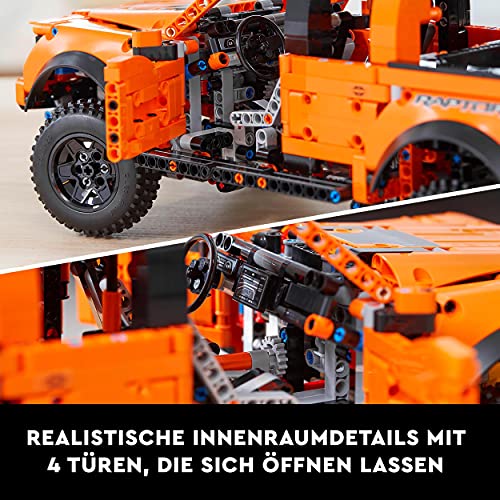 LEGO 42126 Technic Ford F-150 Raptor Pick-Up-Truck, Modellauto Für Erwachsene, Exklusives Sammlermodell, Idee