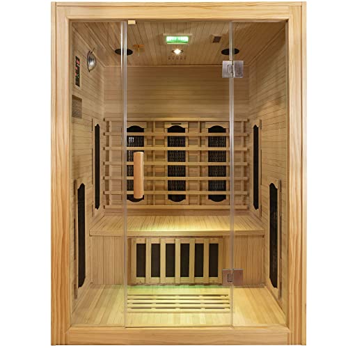 DHARANI S3® Ganzkörper Sauna für 3 Personen (neues Modell 2022)