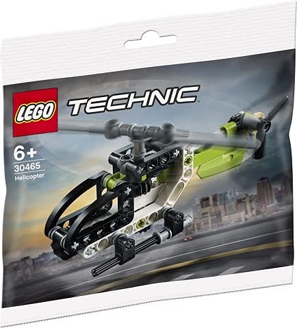 BRICKCOMPLETE Lego Technic 2er Set: 42136 John Deere 9620R 4WD Tractor & 30465 Hubschrauber