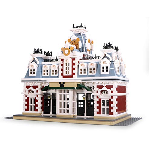 Bausteine Creator Expert City Street Series Der Bahnhof Von Dreamland Bricks Modellbausteine kids Toys Diy Weihnachtsgeschenke