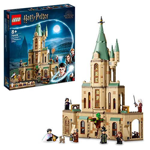 LEGO 76402 Harry Potter Hogwarts: Dumbledores Büro Set zur Schloss Erweiterung mit dem Schwert Gryffindors und Minifiguren, Geschenkidee an Weihnachten