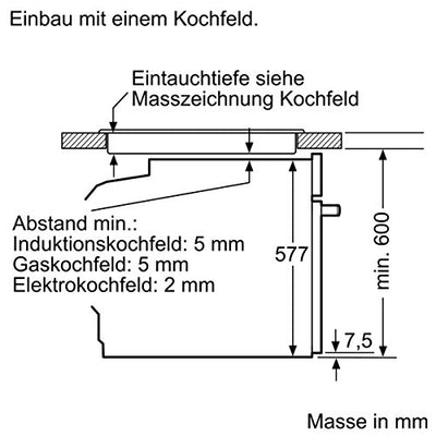 Neff B25CR22N1 Einbau-Backofen N70 / 60 cm / 71 l / CircoTherm / EasyClean / Pyrolyse / 12 Betriebsarten