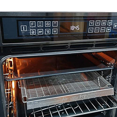 Kaiser Herdset EH 6306 RS + EM 6307 RS, Einbau Backofen Set 79 L, 15 Funktionen, Autark + Mikrowellen Backofen, 45 cm Hoch, TouchControl, Heißluftsystem, Infrarotgrill, Mikrowelle, 22 Funktionen