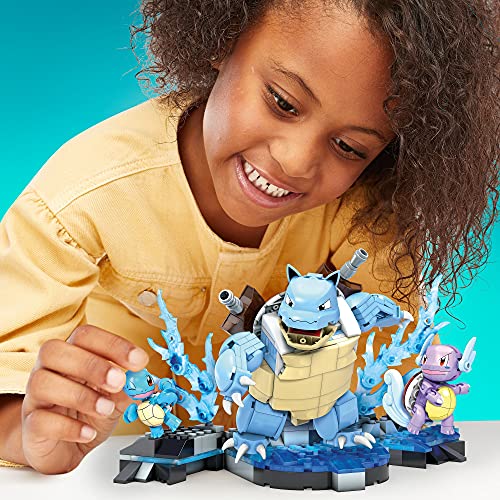 MEGA HDH93 - Mega Construx Pokémon Entwicklungs Set Baukasten, Bauspielzeug für Kinder, tolles Spielzeug Geschenk ab 8 Jahren