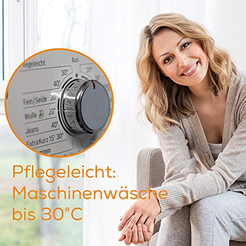 Beurer FW 20 Cosy Fußwärmer, elektrische Fußheizung mit 3 Temperaturstufen und Abschaltautomatik, Maschinenwaschbar, grau