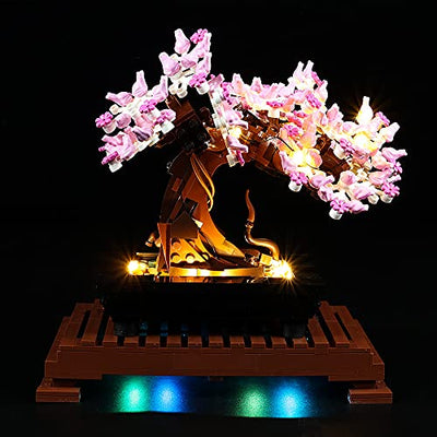 Kyglaring LED-Beleuchtungsset für Lego Bonsai Tree 10281 Building Kit - LED-Beleuchtungsset kompatibel mit Lego 10281 - Modell Nicht enthalten (Standardversion)