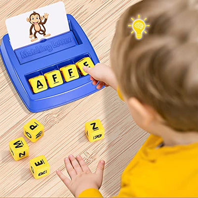 LET'S GOS! Kinder Spielzeug ab 2-8 Jahre Junge, Buchstaben Lernen Kindertag Geschenk Geschenke für Mädchen ab 2-8 Jahre Lernspielzeug ab 2-8 Jahre Geschenke für Jungen ab 2-8