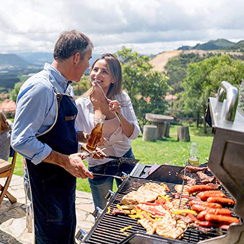 AISITIN 25er BBQ Grillbesteck Tool Set, Grill Zubehör Geschenk für Männer mit Grillkoffer und Grillmatte, aus Hochwertiger Edelstahl für Garten und Camping für Männer und Frauen