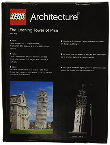 LEGO Architecture 21015: The Leaning Tower of Pisa by LEGO (English Manual)