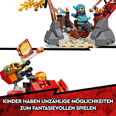 LEGO 71767 NINJAGO Ninja-Dojotempel Meister des Spinjitzu, Gebäude-Set mit Lloyd, Kai und Schlangen-Actionfiguren, Spielzeug ab 8 Jahren