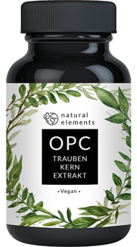 OPC Traubenkernextrakt - 240 Kapseln für 8 Monate - Laborgeprüftes OPC aus europäischen Weintrauben