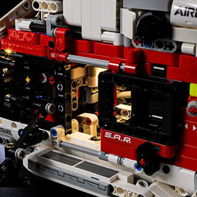 BRIKSMAX 42145 Led Licht für Lego Airbus H175 Rettungshubschrauber - Compatible with Lego Technic Bausteinen Modell - Ohne Lego Set