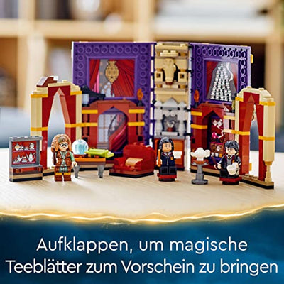 LEGO 76396 Harry Potter Hogwarts Moment: Wahrsageunterricht Spielzeug-Buch mit Minifiguren, Jungen und Mädchen